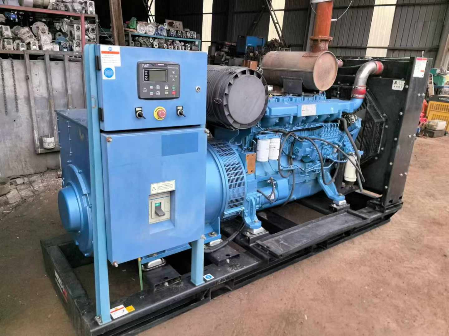 宜秀500kW 柴油发电机组可带动设备功率的计算公式是什么？