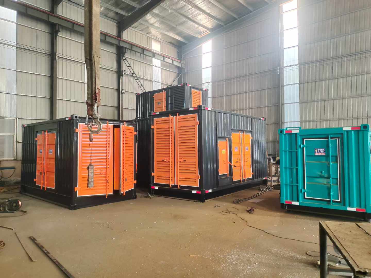 宜秀500kw柴油发电机组可以带动多少功率设备？